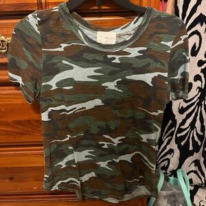 T.La Green Camo Tee